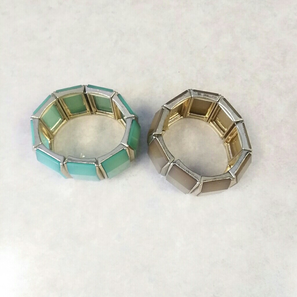 Two Panel Stretch Bracelets